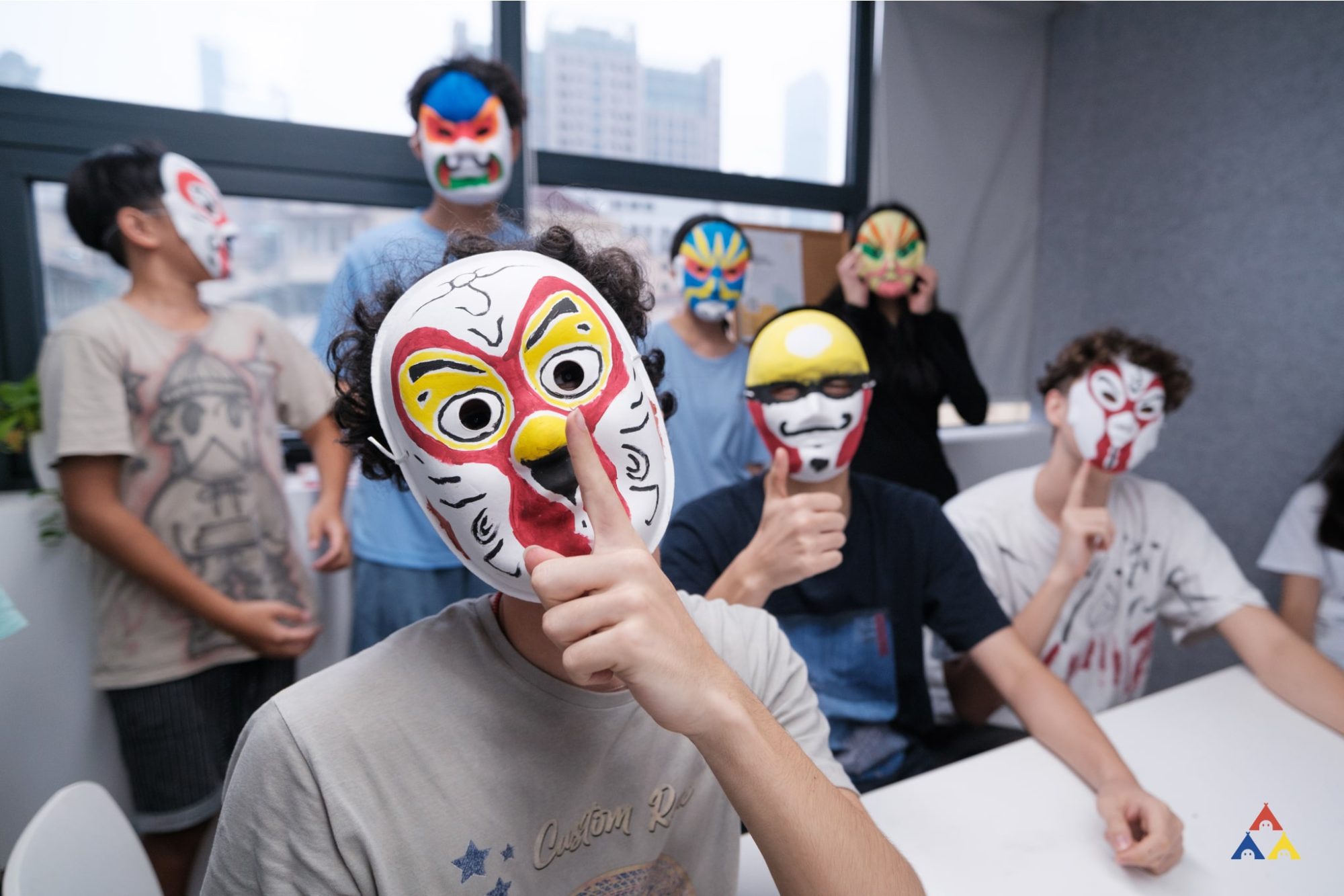 Making Peking Opera Masks | Chinese Summer Camp