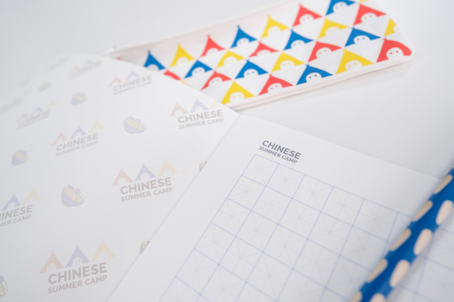 Camp Merch Writing Papers | Chinese Summer Camp 2024